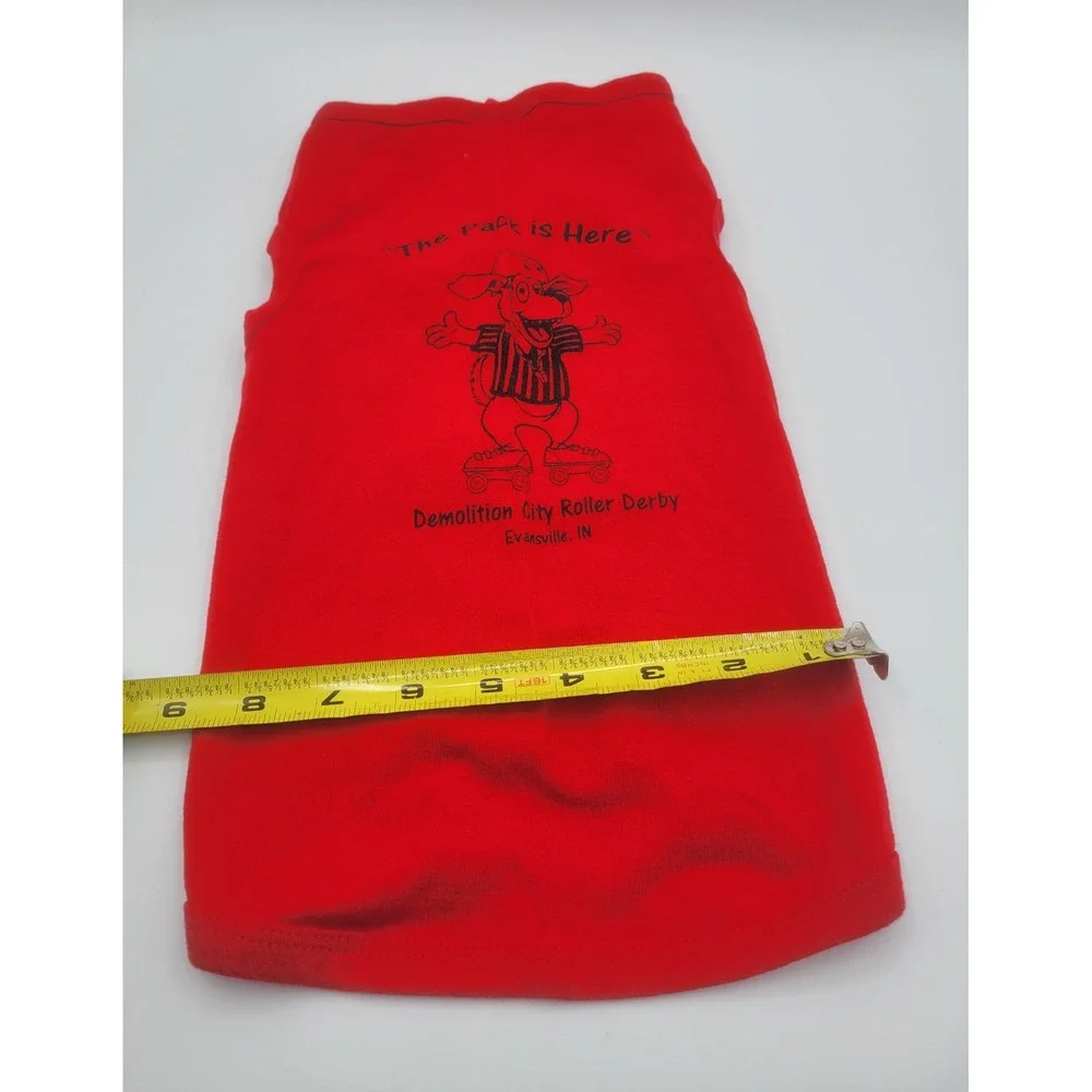 Demolition City Roller Derby Dog apperal Shirt Graphic Tank Top Evansville IN